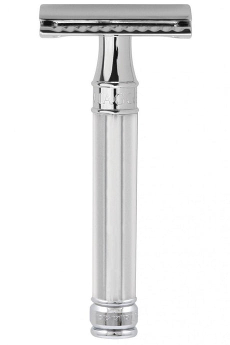 Edwin Jagger double edge safety razor Octagonal chroom - Manandshaving - Edwin Jagger