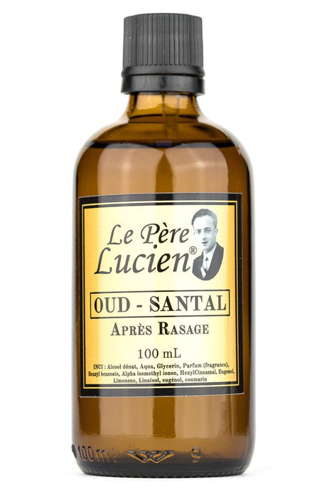 Le Pere Lucien after shave lotion Oud Santal 100ml - Manandshaving - Le Pere Lucien