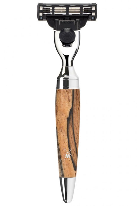 Muhle Stylo scheermes Mach3 Beukenhout - Manandshaving - Mühle Stylo