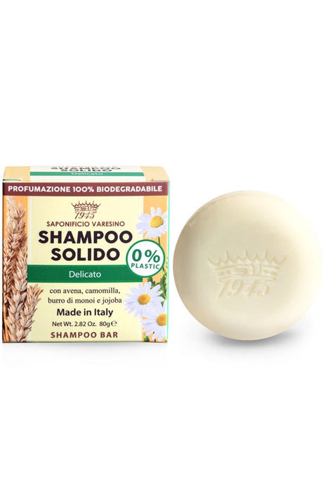 Saponificio Varesino Delicate Shampoo Bar 80gr - Manandshaving - Saponificio Varesino