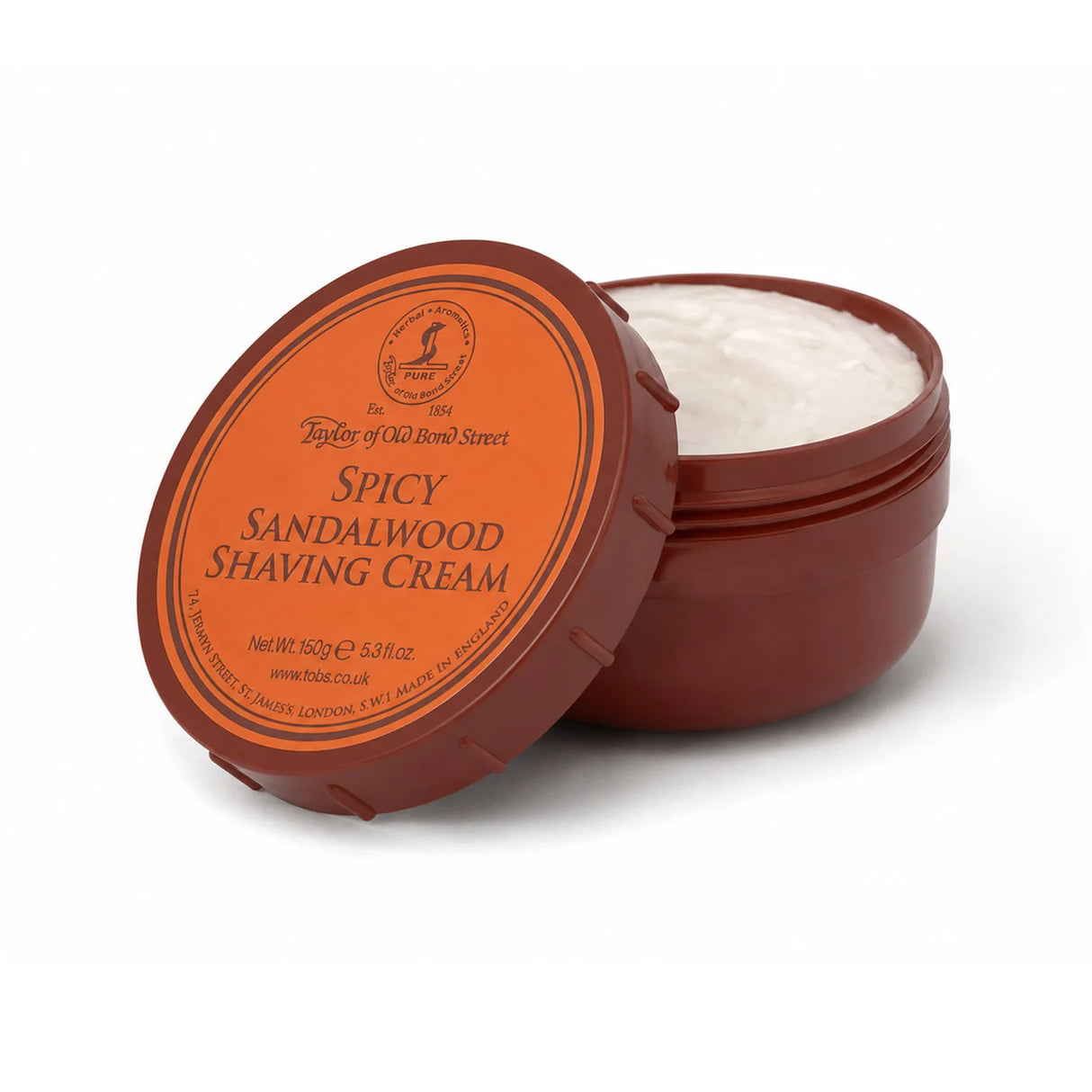 Taylor of Old Bond Str. Rasiercreme Spicy Sandalwood 150gr