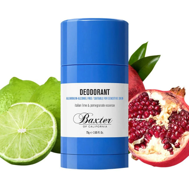 Baxter of California deodorant Italian Lime & Pomegranate Essence 75gr - Manandshaving - Baxter of California