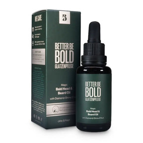 Better be Bold Magic Bald Head & Beard Oil 30ml - Manandshaving - Better be Bold