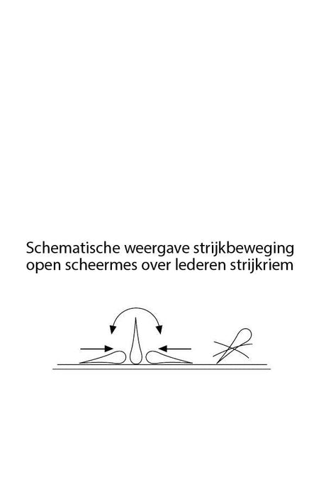 Boker strijkriem voor open scheermes 45mm - Manandshaving - Boker