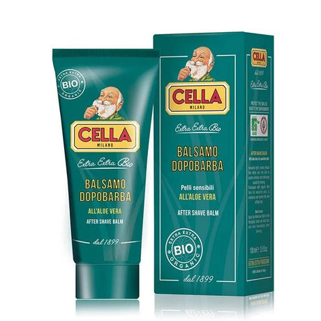 Cella Milano after shave balm Organic met Aloë Vera 100ml - Manandshaving - Cella Milano