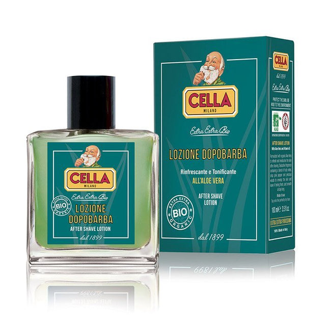 Cella Milano after shave Organic met Aloe Vera 100ml - Manandshaving - Cella Milano