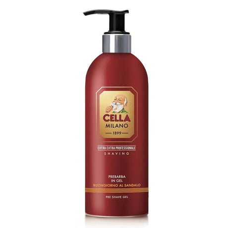 Cella Milano pre shave gel Buongiorno al Sandalo 500ml - Manandshaving - Cella Milano