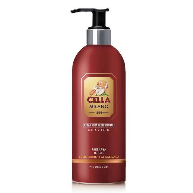 Cella Milano pre shave gel Buongiorno al Sandalo 500ml - Manandshaving - Cella Milano