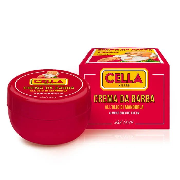 Cella Milano scheercrème Amandel 150ml - Manandshaving - Cella Milano