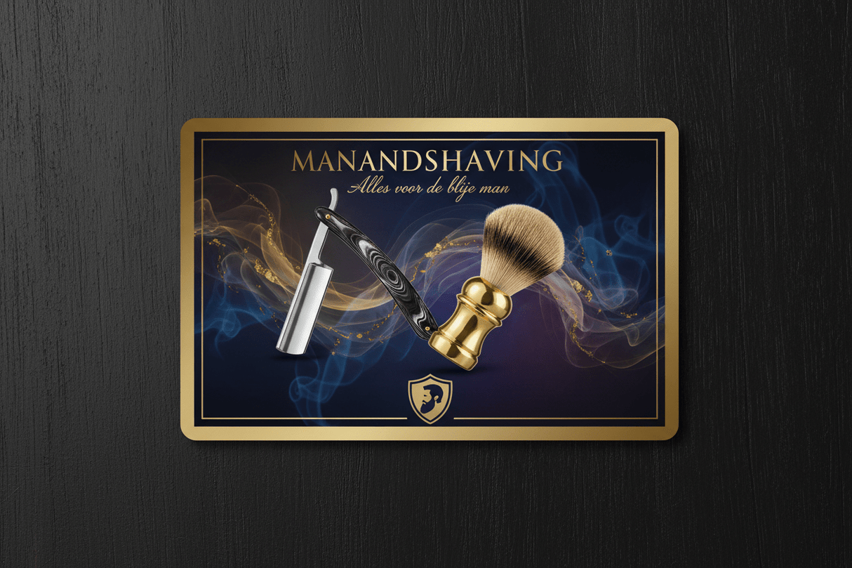 De Manandshaving Cadeaubon - Manandshaving - Manandshaving