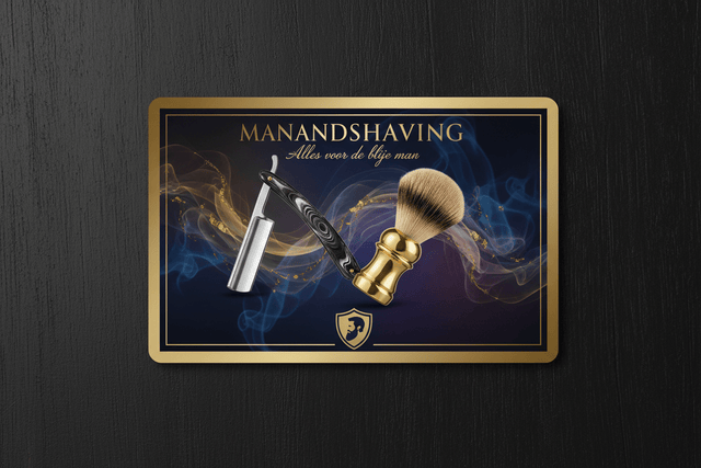 De Manandshaving Cadeaubon - Manandshaving - Manandshaving