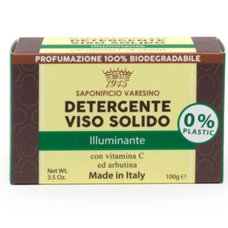 Jabón limpiador facial Illuminante Saponificio Varesino 100gr
