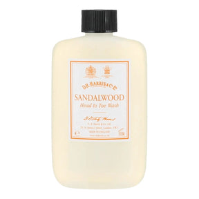 DR Harris Head to Toe Wash Sandelhout 250ml - Manandshaving - DR Harris