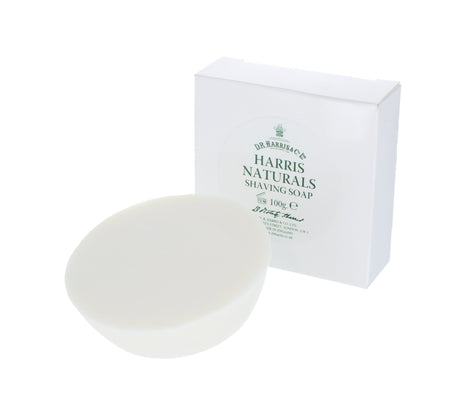 DR Harris scheerzeep Harris Naturals navulling 100gr - Manandshaving - DR Harris