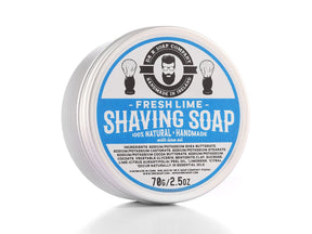 Dr K Soap Company scheerzeep Fresh Lime 70gr - Manandshaving - Dr K. Soap Company