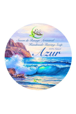 E & S Vegan Shaving Cream AZUR 125gr