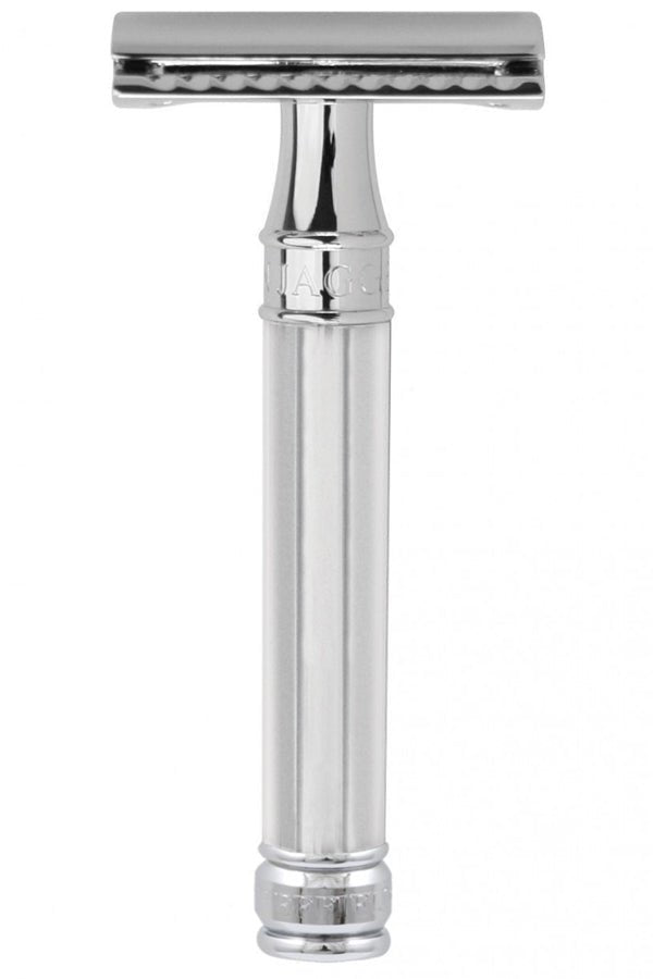 DE89 Chrome Octagonal Safety Razor