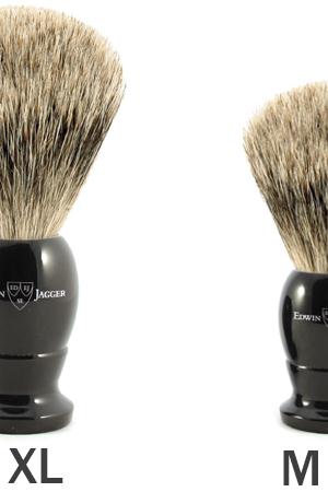 Edwin Jagger scheerkwast dassenhaar wit M - Manandshaving - Edwin Jagger