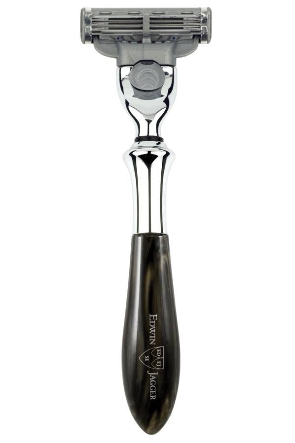 Edwin Jagger razor Mach3 Plaza black marble - Modern razor ...