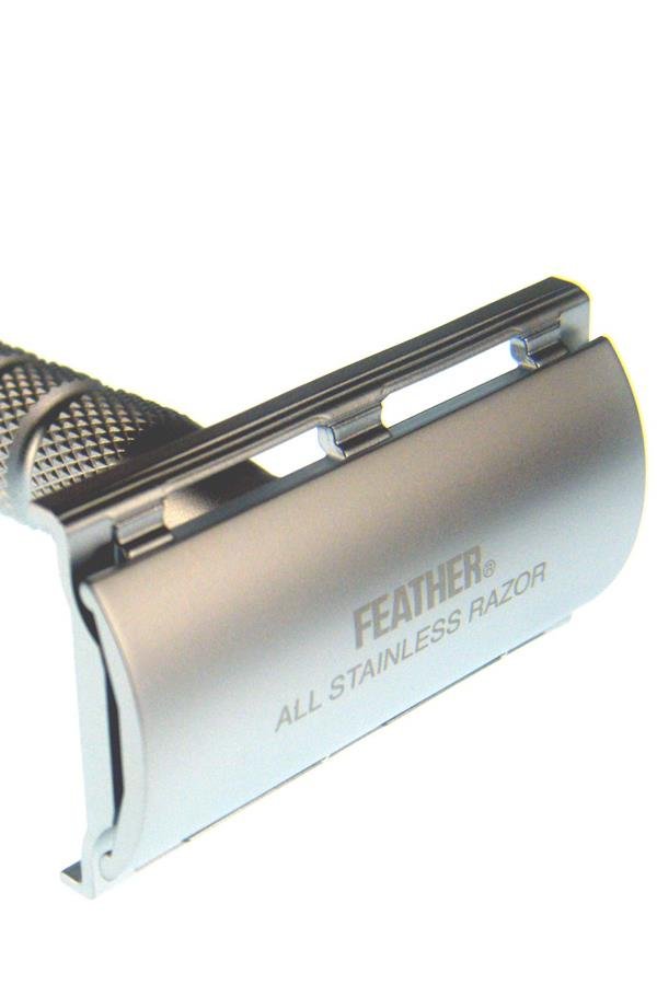 新品FEATHER ALL STAINLESS RAZOR メンズ剃刀 Feather All Stainless Safety Razor Double Edged TAS-D1