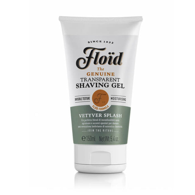 Floïd transparent shaving gel Vetyver Splash 150ml - Manandshaving - Floïd