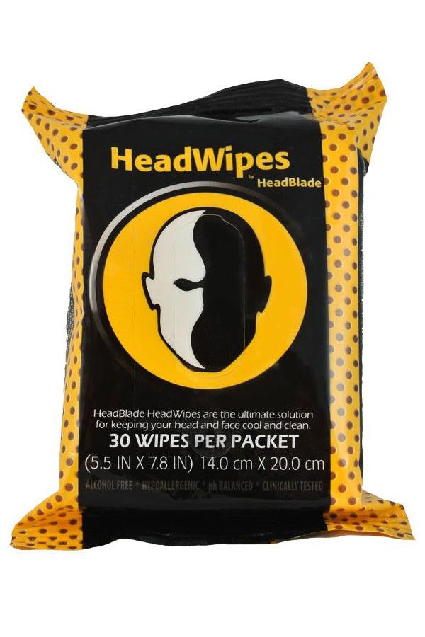 HeadBlade HeadWipes 30x per pak - Manandshaving - HeadBlade