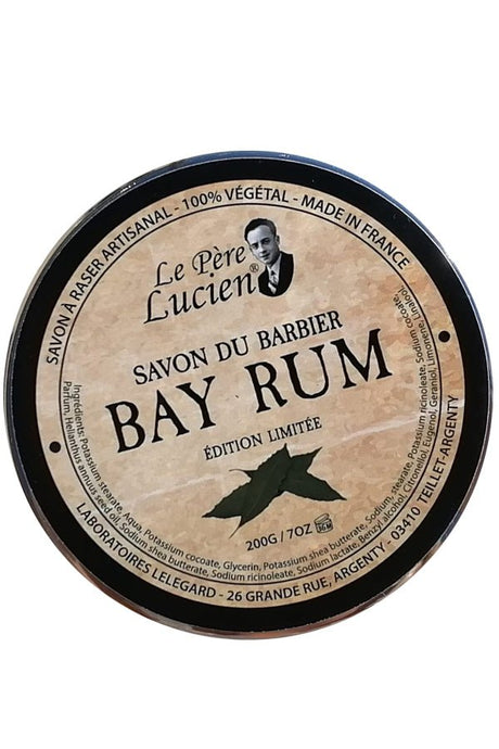 Le Pere Lucien scheercrème Bay Rum 200gr - Manandshaving - Le Pere Lucien