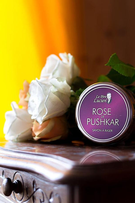 Le Pere Lucien scheercrème Rose de Pushkar 150gr - Manandshaving - Le Pere Lucien