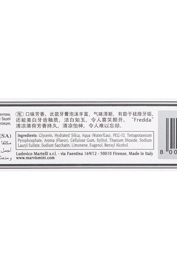 Marvis tandpasta Whitening Mint 85ml - Manandshaving - Marvis