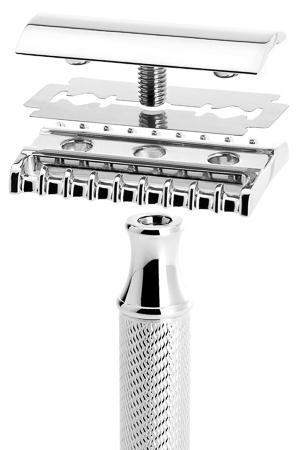 Merkur 25C double edge safety razor met tandkam - Manandshaving - Merkur