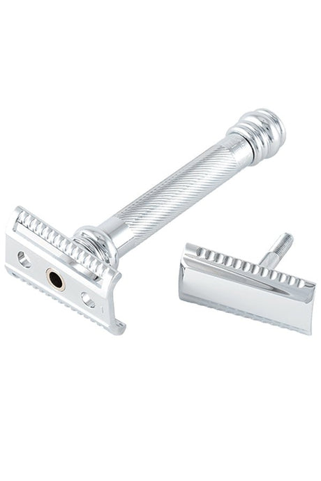 Merkur 39C Slant Bar double edge safety razor schuine scheerkop - Manandshaving - Merkur