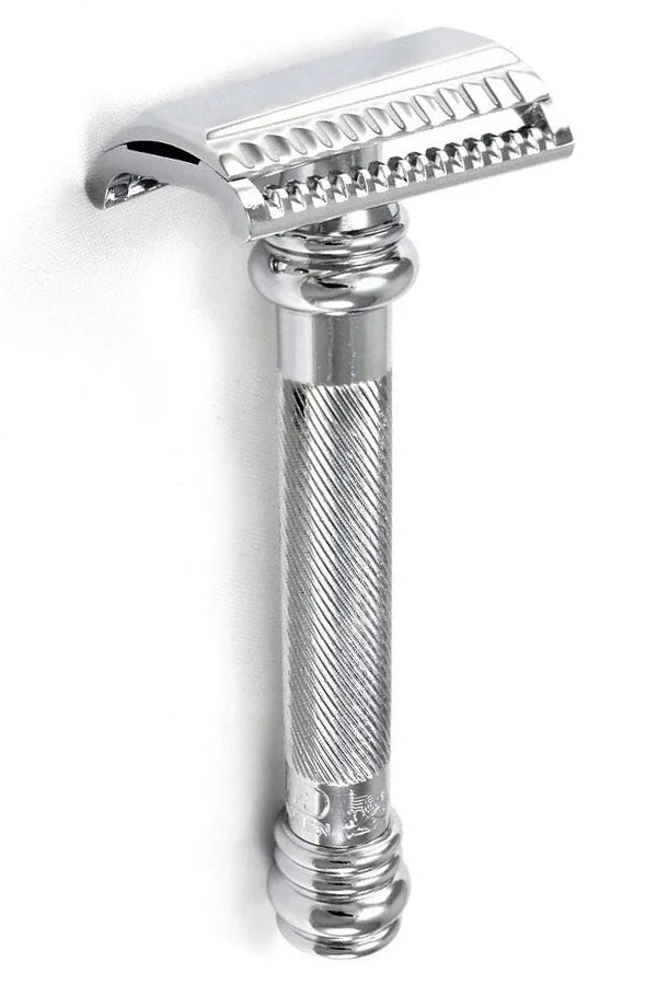 Merkur 39C Slant Bar double edge safety razor schuine scheerkop - Manandshaving - Merkur