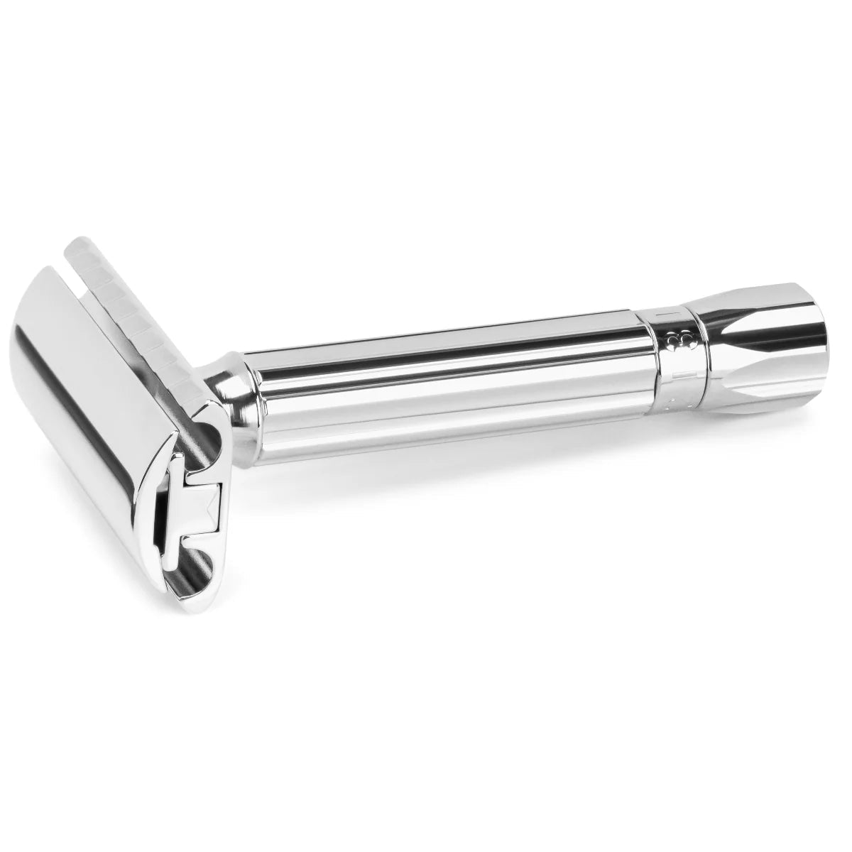 Using A Merkur Mustache Razor Merkur 500C Progress double edge safety razor Chrome – Manandshaving