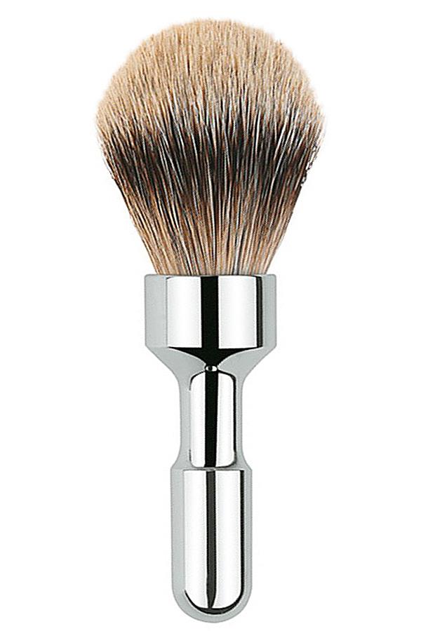 Merkur shaving brush badger hair chrome 1701001