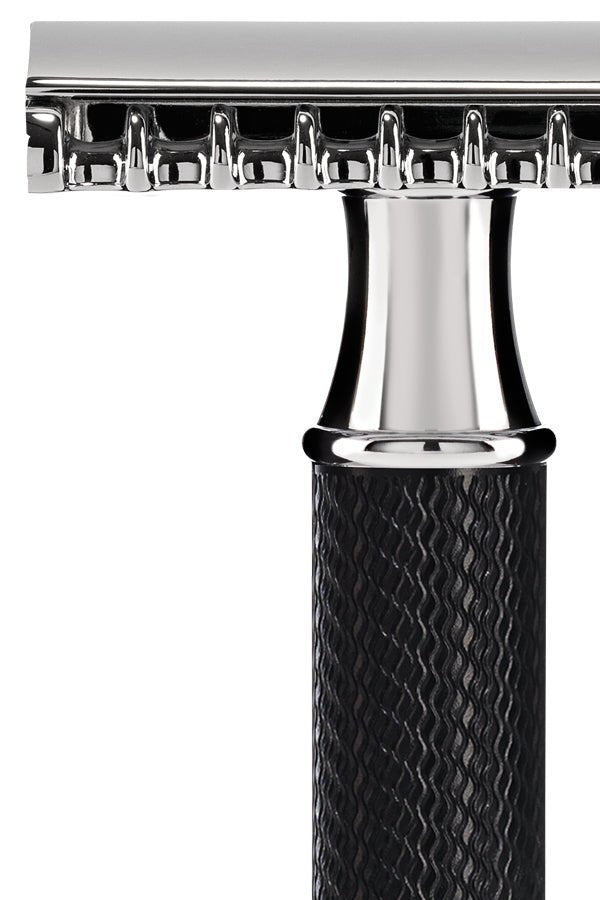 Mule R41 Muhle R41 BLACK double edge safety razor with comb - Safety razor or ...