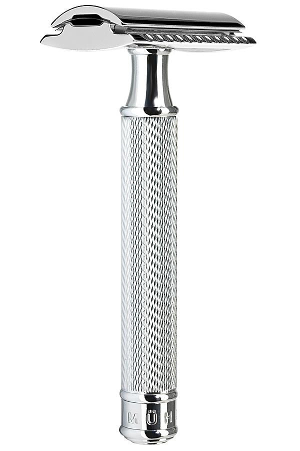 Rasoir De Sécurité Réglable Mingshi 2000S - Double Lame, Alliage De Zinc, Pour Hommes