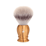 Muhle scheerkwast synthetisch haar CLASSIC Olijfhout M - Manandshaving - Muhle