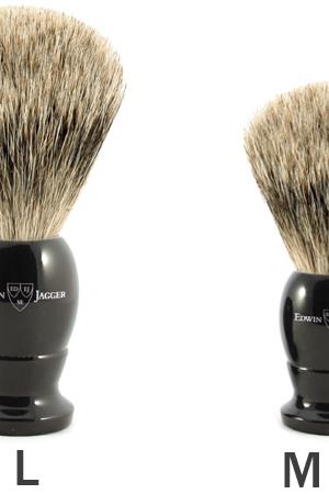 Muhle scheerkwast synthetisch haar CLASSIC zwart L - Manandshaving - Muhle