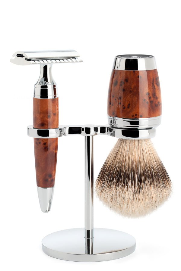 Muhle Shaving Set Stylo S091H71SR - Badger Hair - Safety Razor