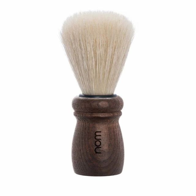 nom ALFRED scheerkwast varkenshaar donker essenhout - Manandshaving - nom