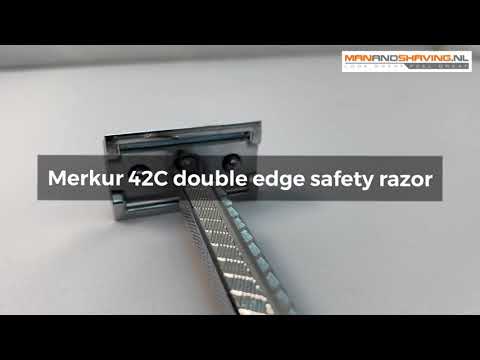 Razor de seguridad de doble borde de Merkur 42C