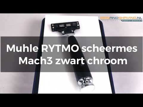 Muhle Rytmo razor mach3 schwarz