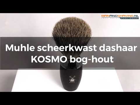 Muhle afeitar pincel corbata cabello kosmo boghout