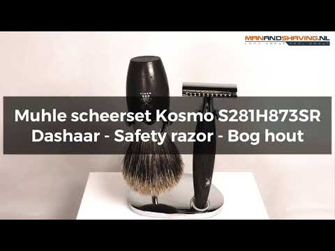 Muhle SHAHER SET KOSMO S281H873SR - FIE HAAR - Sicherheitsrasierer - Boghout