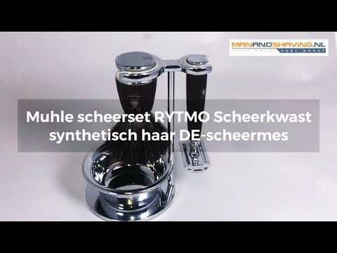 Muhle Shaher Set Rytmo S21H220SSR - Sintetico - Safety Razor - Essen