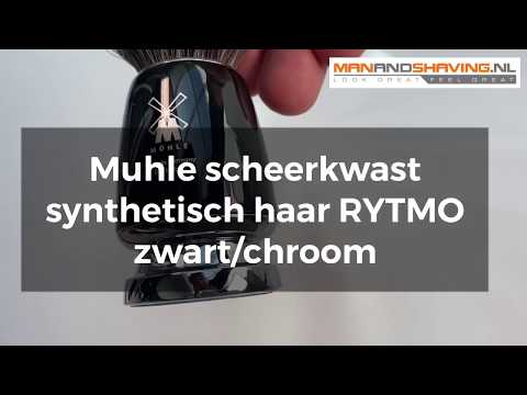 Muhle Raser brosse cheveux synthétiques rytmo noir