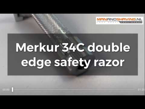 Merkur 34C Razor de seguridad de doble borde