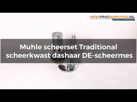 Muhle Shaher Set tradicional S091M89SR - FIE Hair - Safety Razor