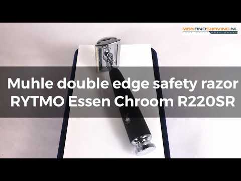 Muhle double edge safety razor RYTMO Essen Chroom R220SR