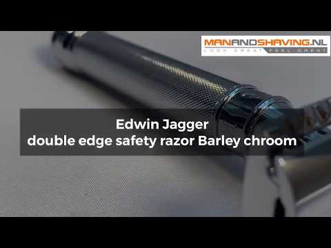 Edwin Jagger double edge safety razor Barley chroom